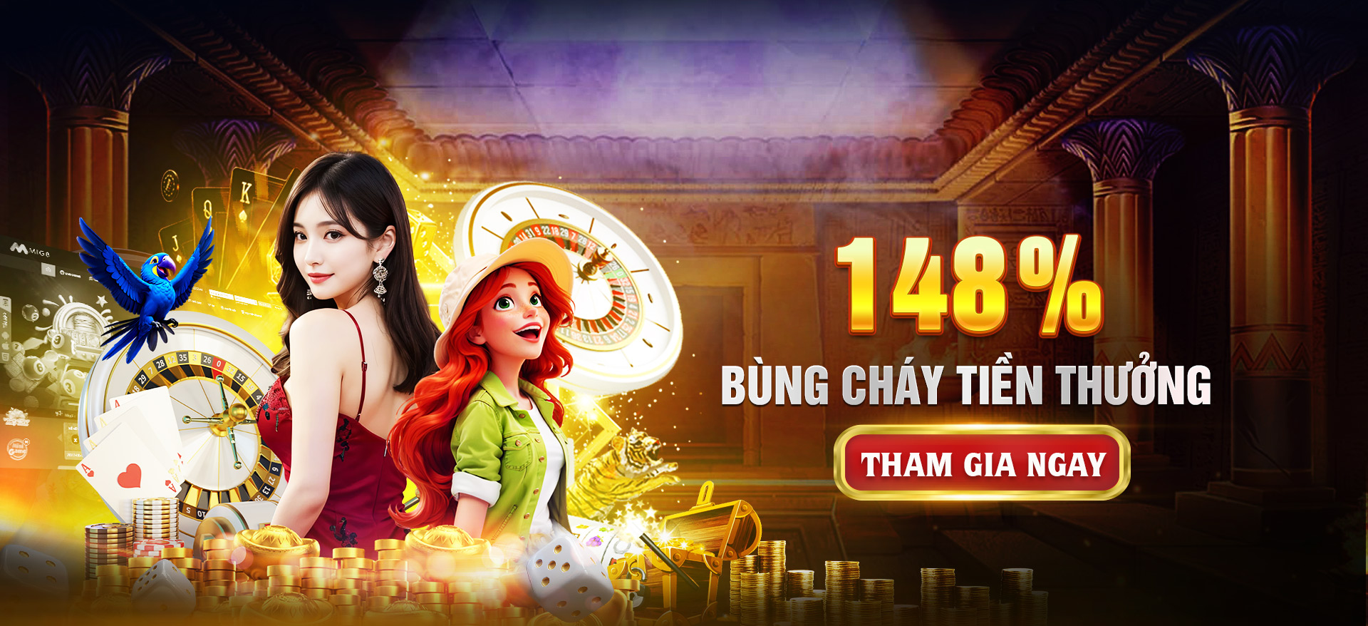 Hình ảnh quảng cáo của mg188 hiển thị nền tảng và các lợi ích